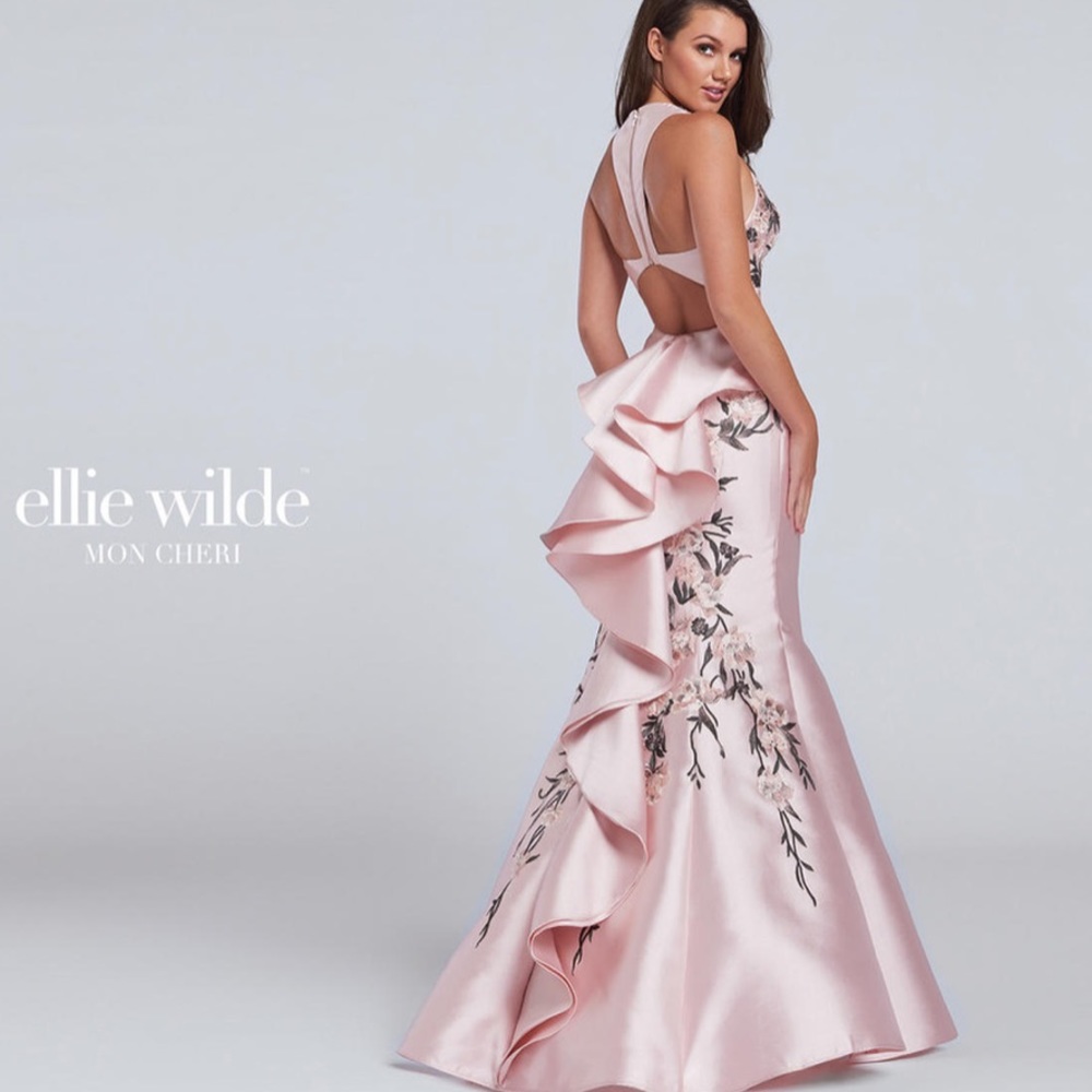 ELLIE WILDE PINK PROM DRESS